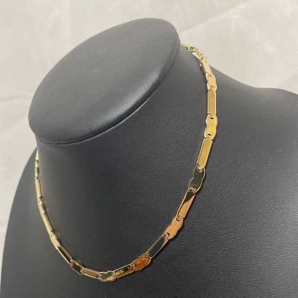 14K Yellow Gold Aurafina Necklace - Picture 8 of 11